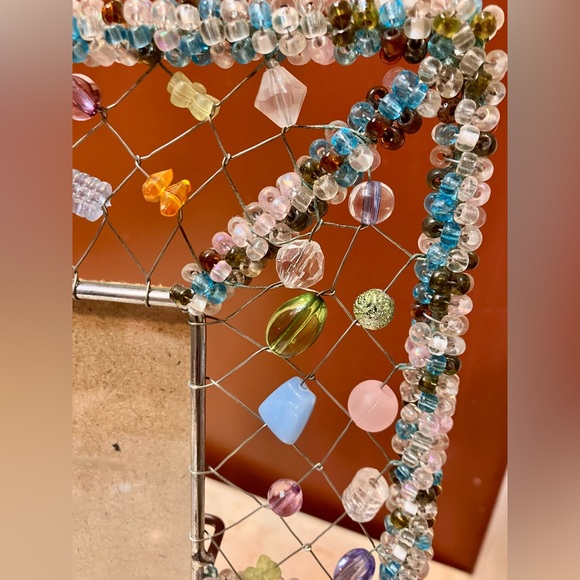 Bead and Wire picture frame, 4 X 6” - Picture 6 of 6